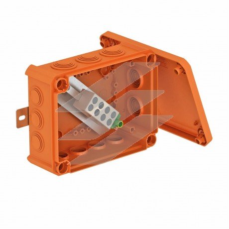Коробка розподільча P30-P90, 190х150х77, 5х16мм зовнішня монтажна пластина, поліпропілен (Тип: T 160 ED 16-5 A), OBO Bettermann