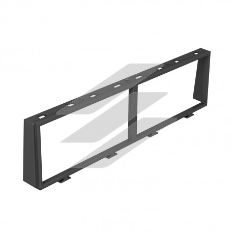 Cупорт-рамка MT45V під установку 2x2 modul45, L=184мм / ПА, OBO Bettermann