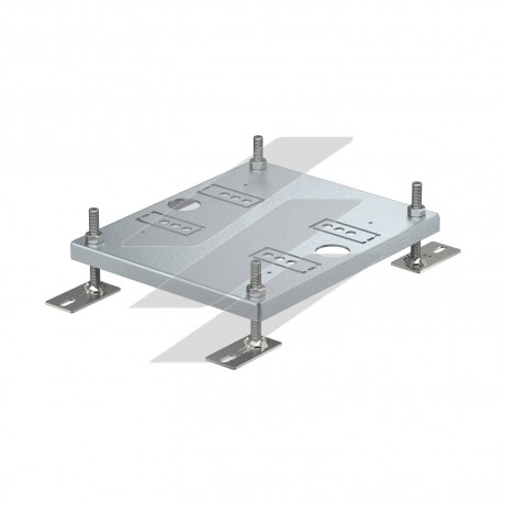 Супорт HE60 для регулювання висоти установки люка UDHOME4, 10-60мм, цинк. cталь, OBO Bettermann