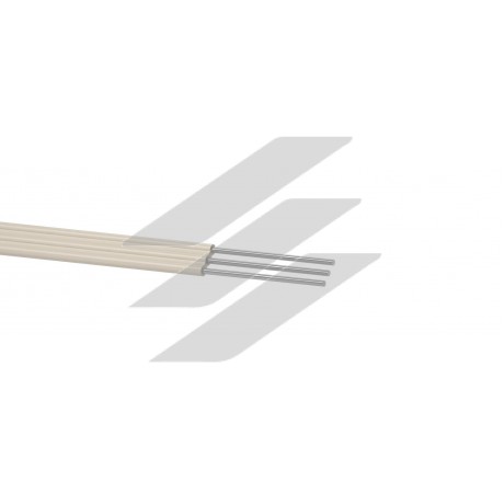 Провід алюмінієвий для електричних установок АППВ 2x6мм², Одескабель