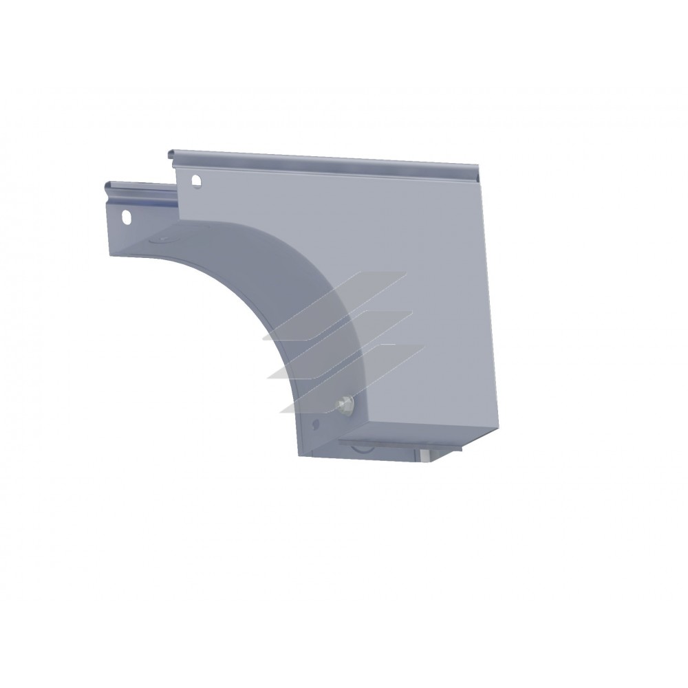 Спуск 90 ° лівобічний з розворотом 50х50, SCaT