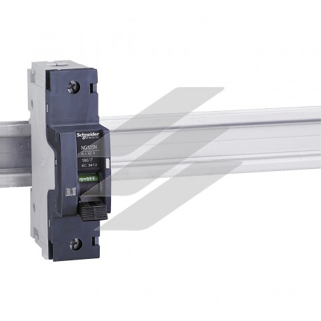 Автоматичний вимикач Acti9 NG125N 1Р 16A, крива відключення C, Schneider Electric
