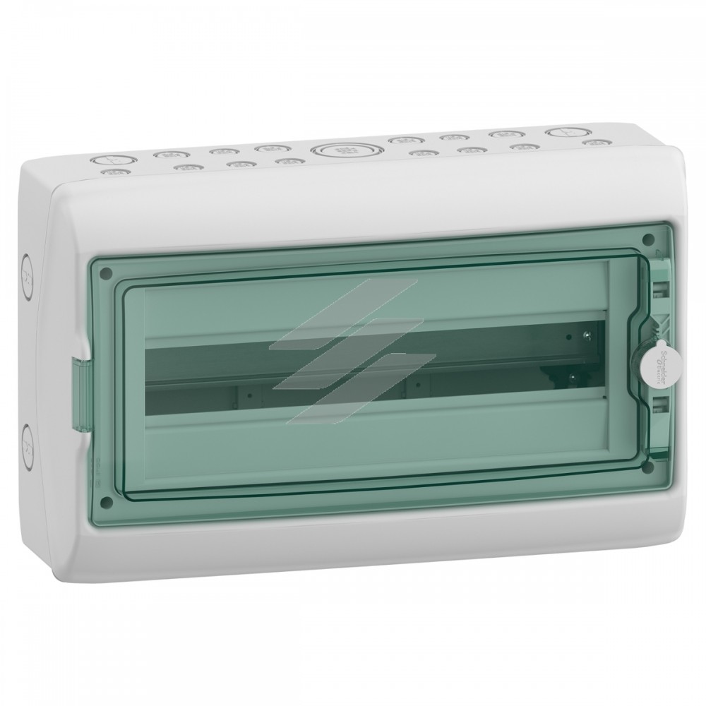 Щит накладний Mureva на 18 модулів, з PE/N клемою, IP65, Schneider Electric