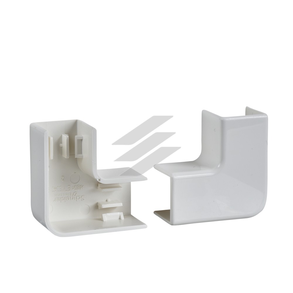 Кут плаский каналу 25x16, 25x25, Ultra, ПВХ, Schneider Electric