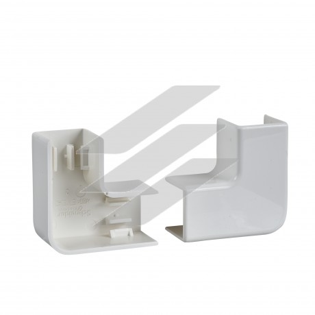 Кут плаский каналу 25x16, 25x25, Ultra, ПВХ, Schneider Electric