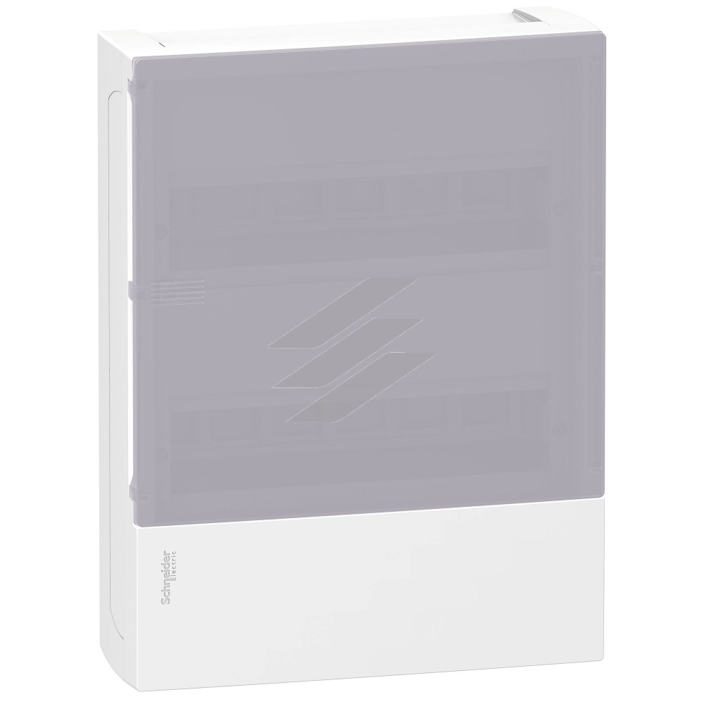 Щит Mini Pragma 2ряда 24 модуля навісний, димчаті двері, Schneider Electric