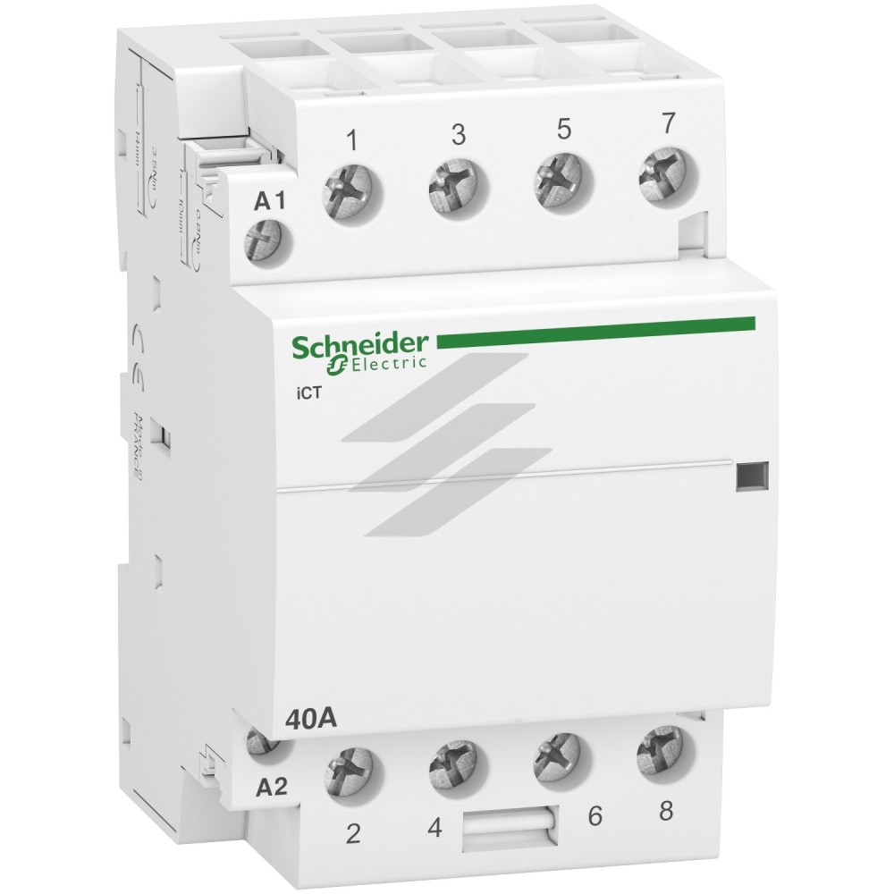 Контактор модульний iCT модульний iCT 40A 4НВ 220/240В, Schneider Electric