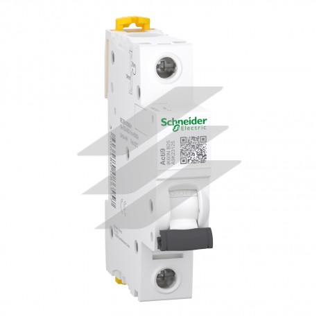 Автоматичний вимикач Acti9 iK60N 1Р 25A крива відключення B, Schneider Electric