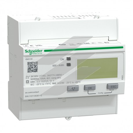 Лічильник 3Р 63А, базовий, Schneider Electric