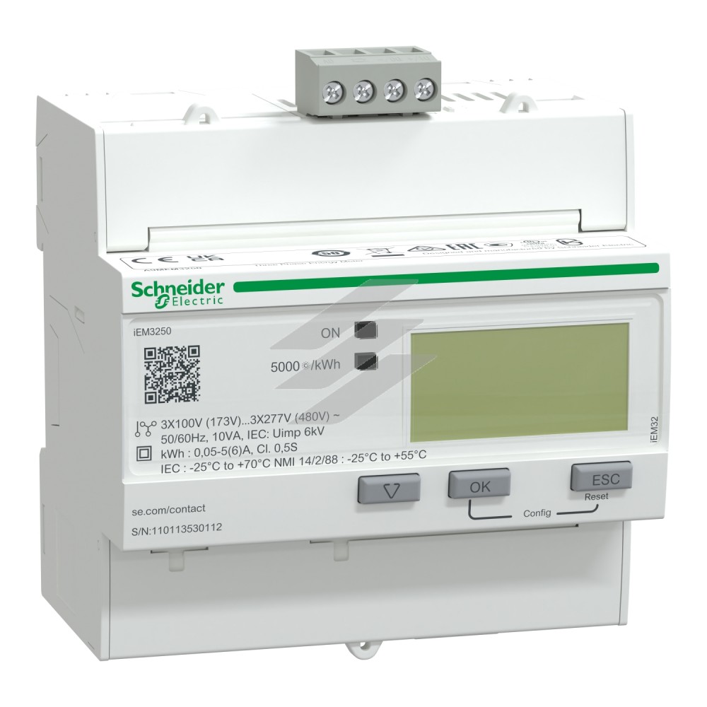 Лічильник 3Р ТТ MODBUS, Schneider Electric