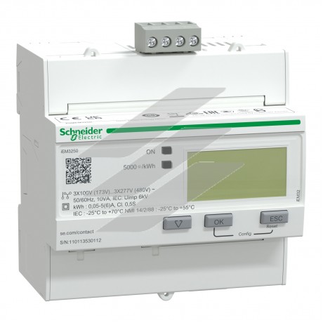 Лічильник 3Р ТТ MODBUS, Schneider Electric