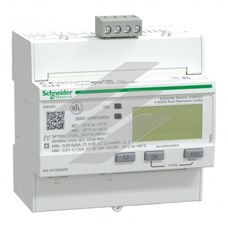 Лічильник 3Р ТТ багатотарифний BACNET, Schneider Electric