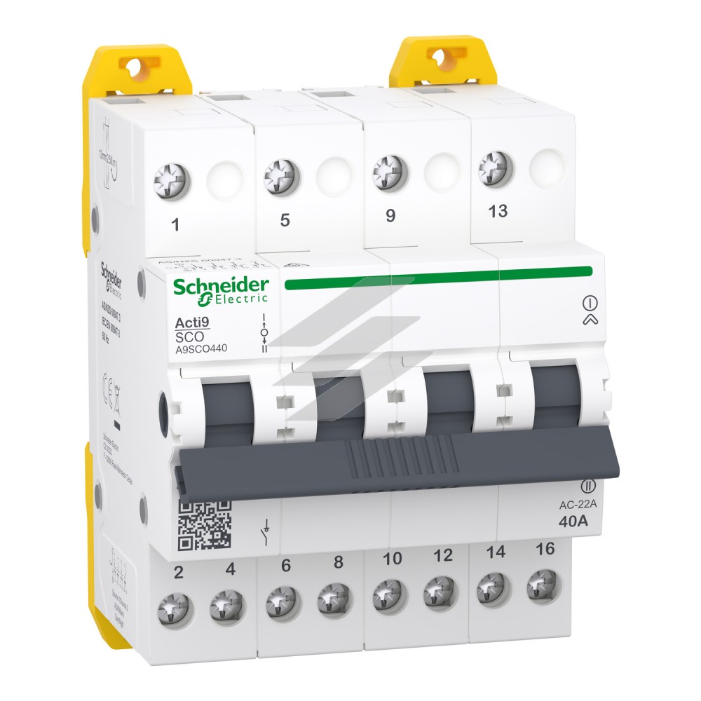 Перемикач 1-0-2 iSSW Acti9 4Р 40A 415В, Schneider Electric