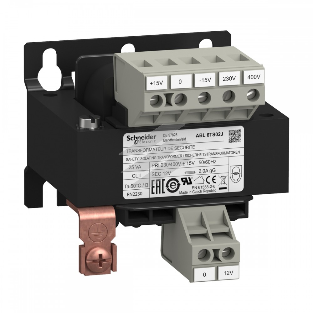 Трансформатор 230-400/12В 25ВА, Schneider Electric