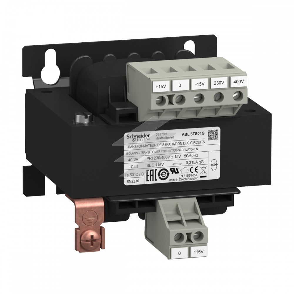 Трансформатор 230-400/115В 40ВА, Schneider Electric
