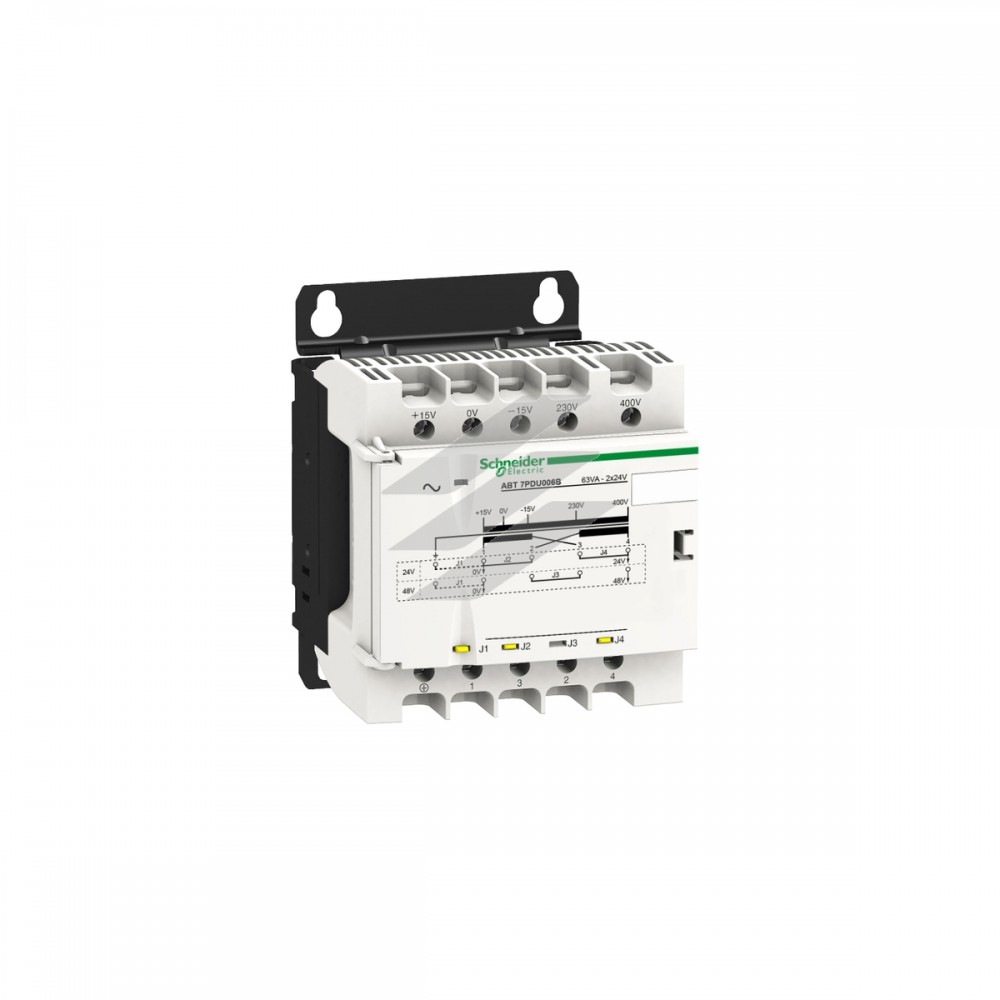 Трансформатор 2x 24V 63ВА, Schneider Electric
