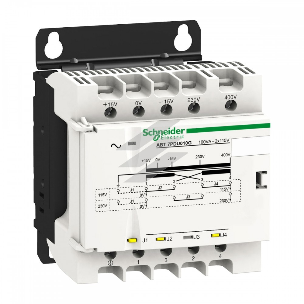 Трансформатор 2x115В 100ВА, Schneider Electric