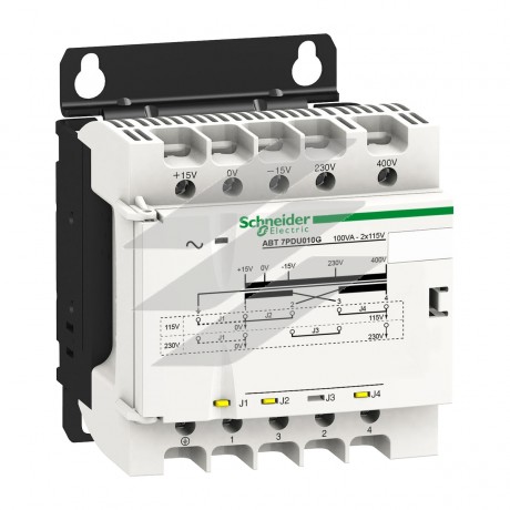 Трансформатор 2x115В 100ВА, Schneider Electric
