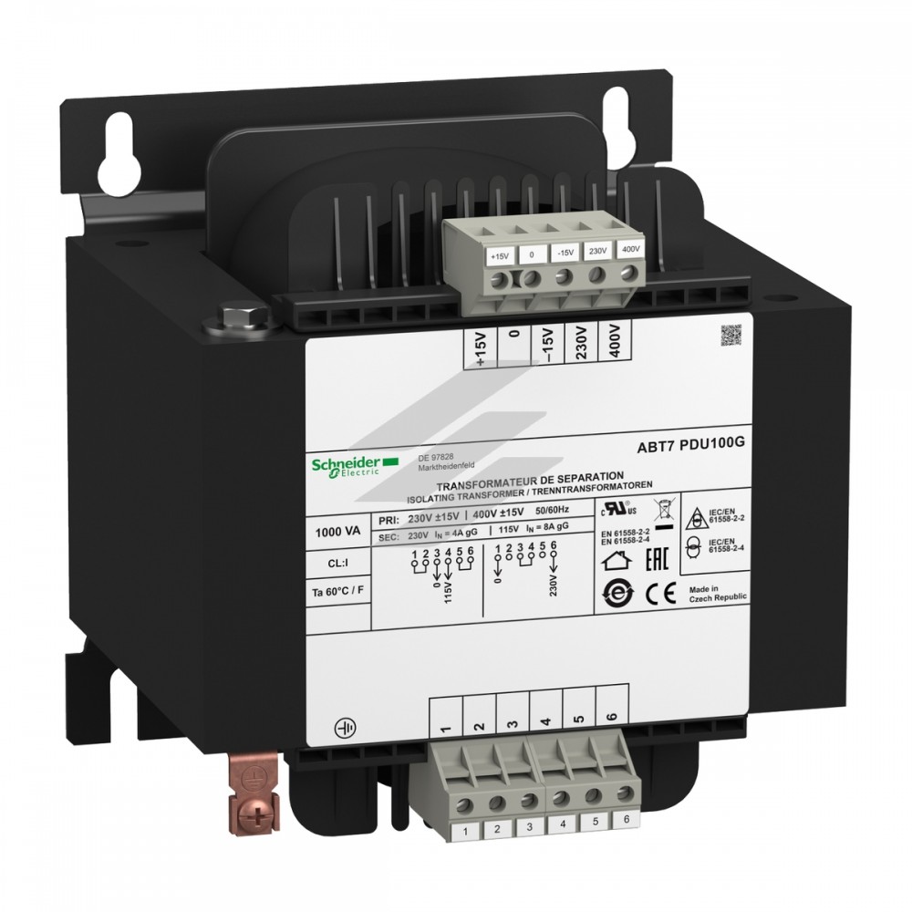Трансформатор 2x115В 1000ВА, Schneider Electric