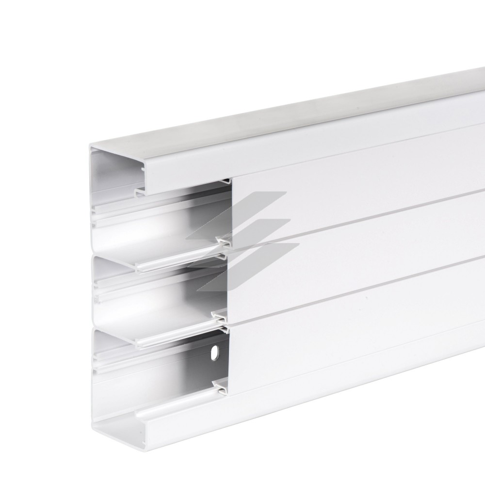 Кабель-канал 3х секційний 185х55мм з кришкою, OptiLine 45, ПВХ, Schneider Electric