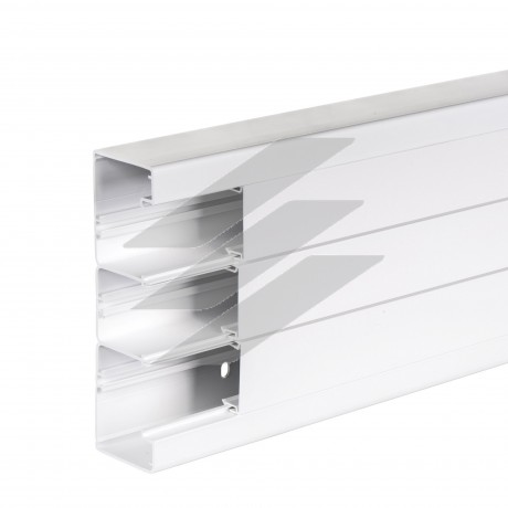 Кабель-канал 3х секційний 185х55мм з кришкою, OptiLine 45, ПВХ, Schneider Electric