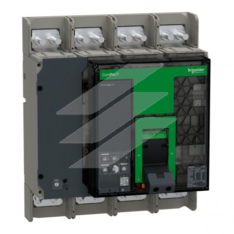 Автоматичний вимикач COMPACT NS630bH 4Р фіксований, MicroLogic 5.0, Schneider Electric