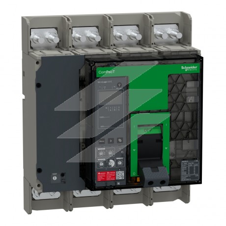 Автоматичний вимикач COMPACT NS630bH 4Р фіксований, MicroLogic 5.0E, Schneider Electric