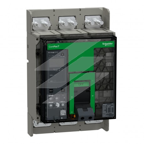 Автоматичний вимикач COMPACT NS630bN 3Р фіксований, MicroLogic 5.0А, Schneider Electric