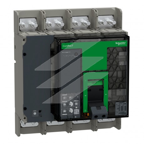 Автоматичний вимикач COMPACT NS800H 4Р фіксований, MicroLogic 6.0, Schneider Electric