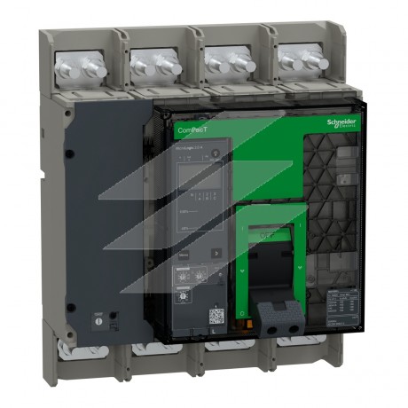 Автоматичний вимикач COMPACT NS1000L 4Р фіксований, MicroLogic 2.0A, Schneider Electric