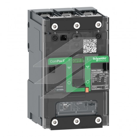 Автоматичний вимикач NSXm100F 36kA 3Р 25А, TMD, AC, Schneider Electric