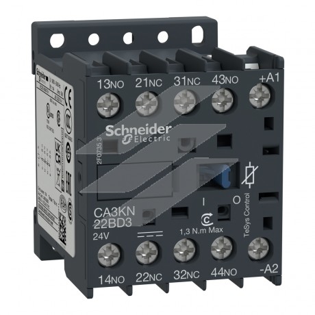 Реле TeSys, 2NO, 2NC, гвинтове кріплення, =220В, з обмеженням, Schneider Electric