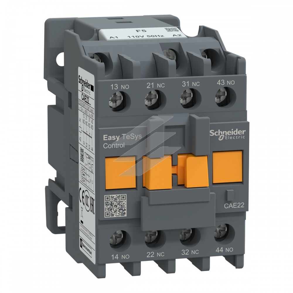 Реле керування, Easy TeSys Control, CAE, 2NO, 2NC, 110В, 50 Гц, Schneider Electric