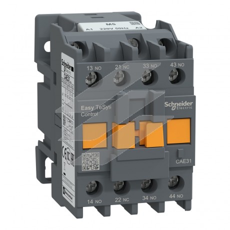 Реле керування, Easy TeSys Control, CAE, 3NO 1NC220В 50 Гц, Schneider Electric