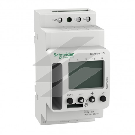 Ic astro smart реле часу, програма на рік, 1 канал, B-th, Schneider Electric