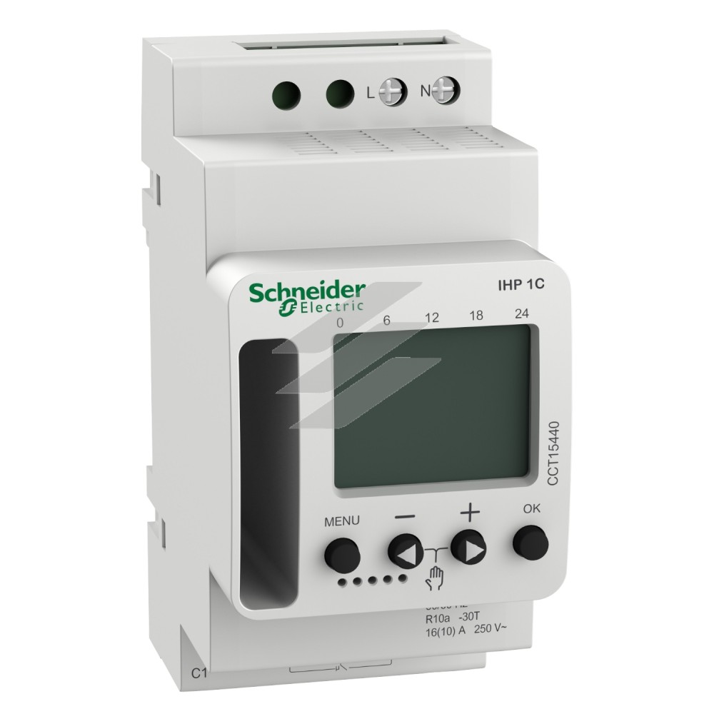 Реле часу iHP, програмується 1 канал, Schneider Electric