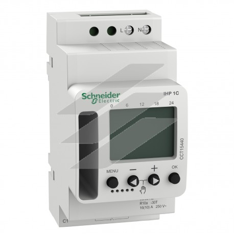 Реле часу iHP, програмується 1 канал, Schneider Electric