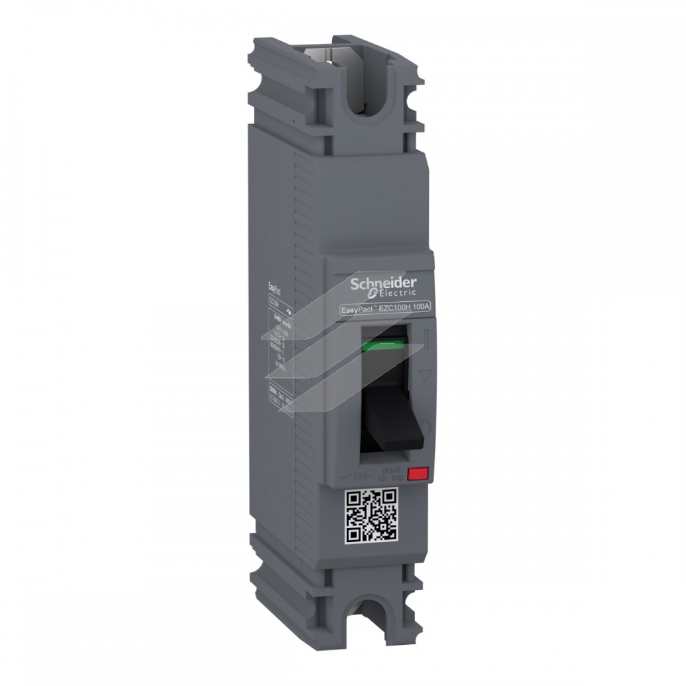 Автоматичний вимикач EASYPACT EZC100H 1Р 25кА 80А, Schneider Electric
