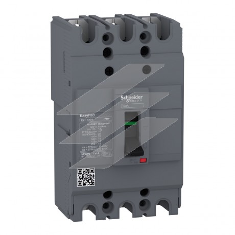 Автоматичний вимикач EASYPACT EZC100H 3Р 30кА, 32А, Schneider Electric