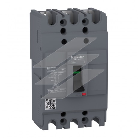 Автоматичний вимикач 15kA 400V 3P 3T 100А, Schneider Electric