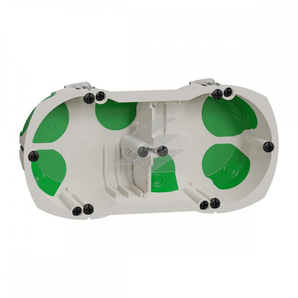Коробка установча 2-постова для порожнистих стін Multifix Air, Schneider Electric