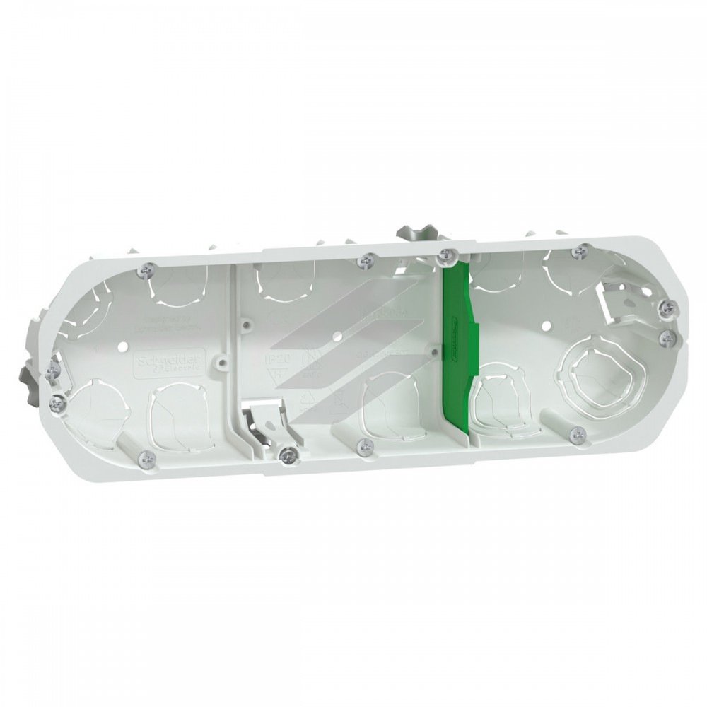 Монтажна коробка для 8 модулів, Schneider Electric
