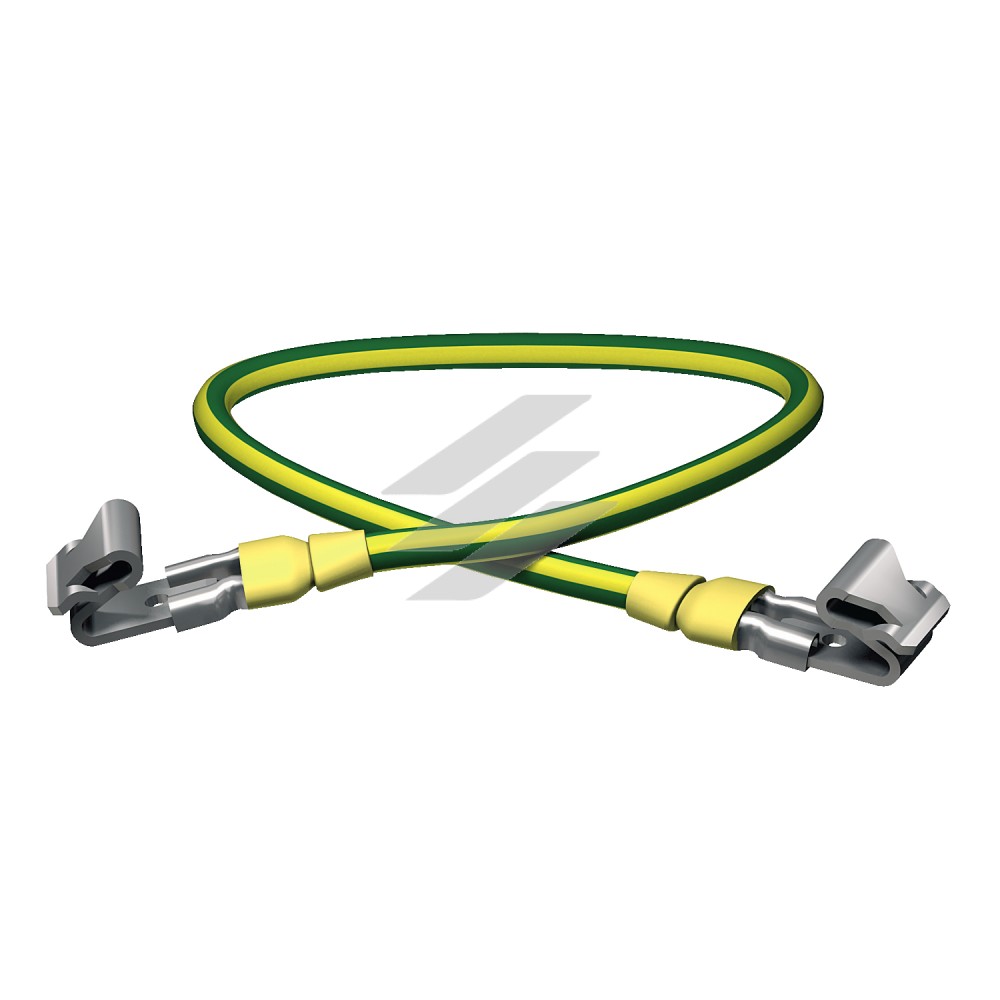 Провід заземлення 30 см з клемами (25A 230в), Schneider Electric