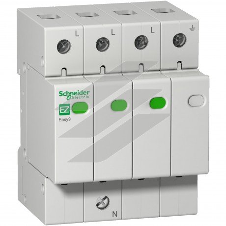 EZ9 зах.імп.п-напр. 3р+n / 20ка / 10кА / 1, 3кв, Schneider Electric