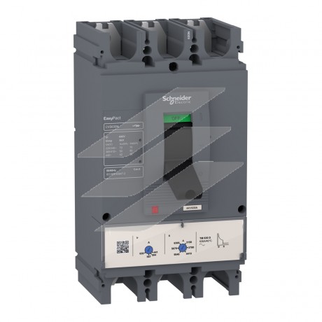 Автоматичний вимикач EASYPACT CVS400N TM400D 3P3D 50kA, Schneider Electric