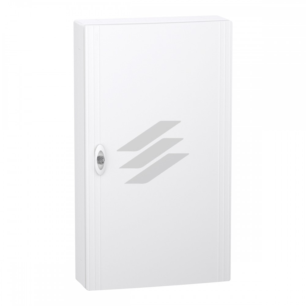 Розподільчий Щит накладний 4Р 18 модулів, білі двері, Schneider Electric