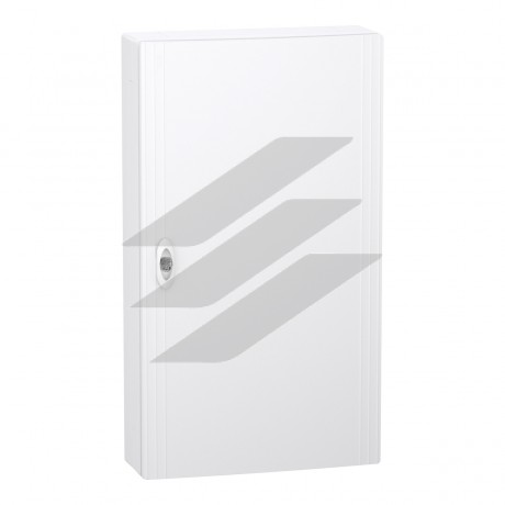 Розподільчий Щит накладний 4Р 18 модулів, білі двері, Schneider Electric