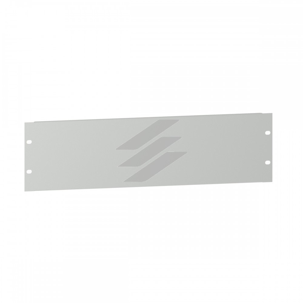 19'' сталева плата 3U RAL7035, Schneider Electric