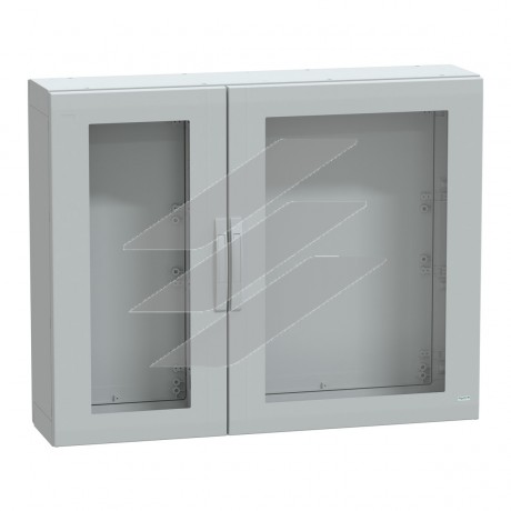 Шафа PLA 1000x1250x320 IP65 прозорі двері, Schneider Electric