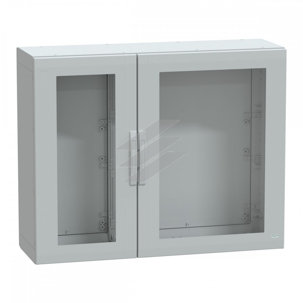 Шафа PLA 1000x1250x420 IP65 прозорі двері, Schneider Electric